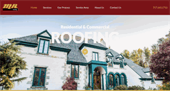Desktop Screenshot of mr-roofing.com