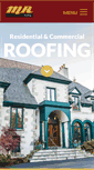 Mobile Screenshot of mr-roofing.com